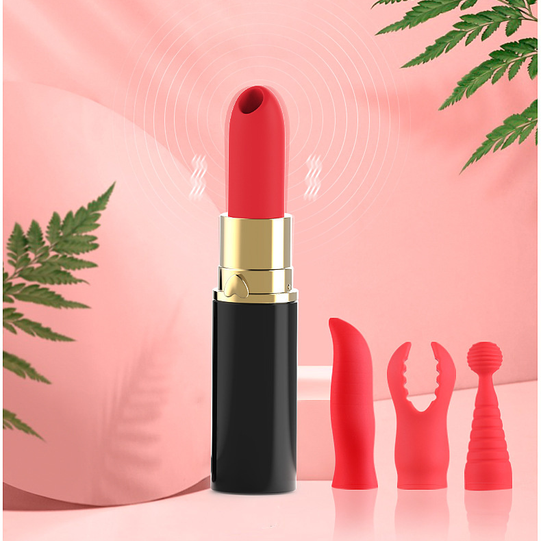 Desiretouch - Lipstick Jump Egg Sucking Vibrating Stick Female