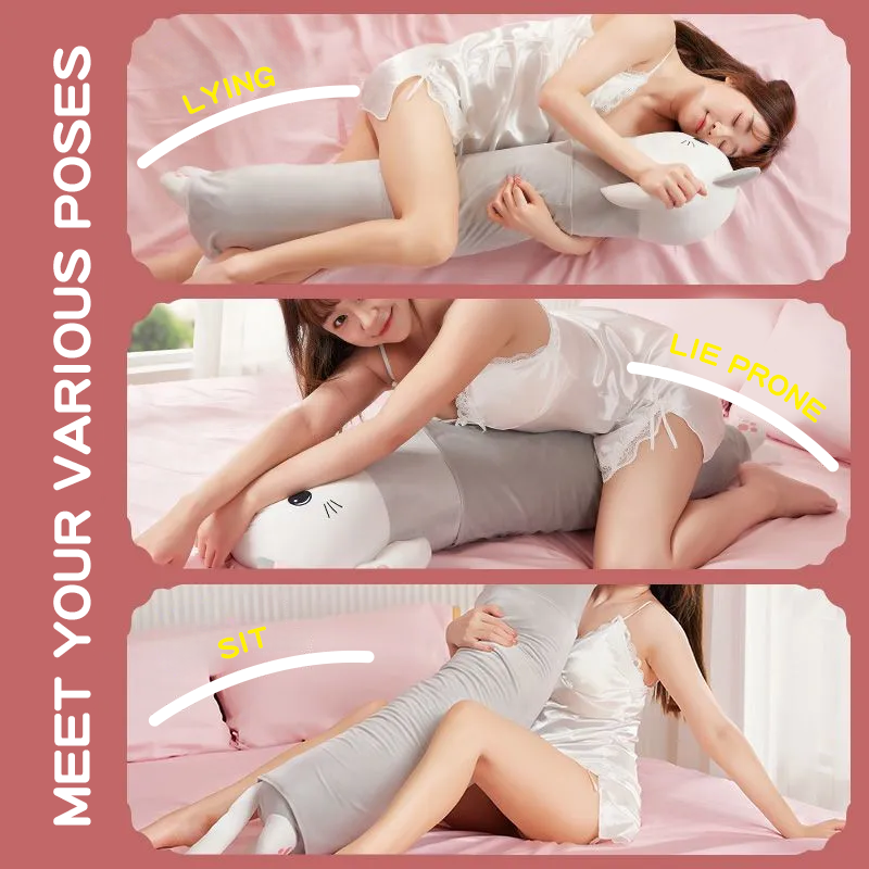 Discreet Cat Pillow Remote Control Sex Machine