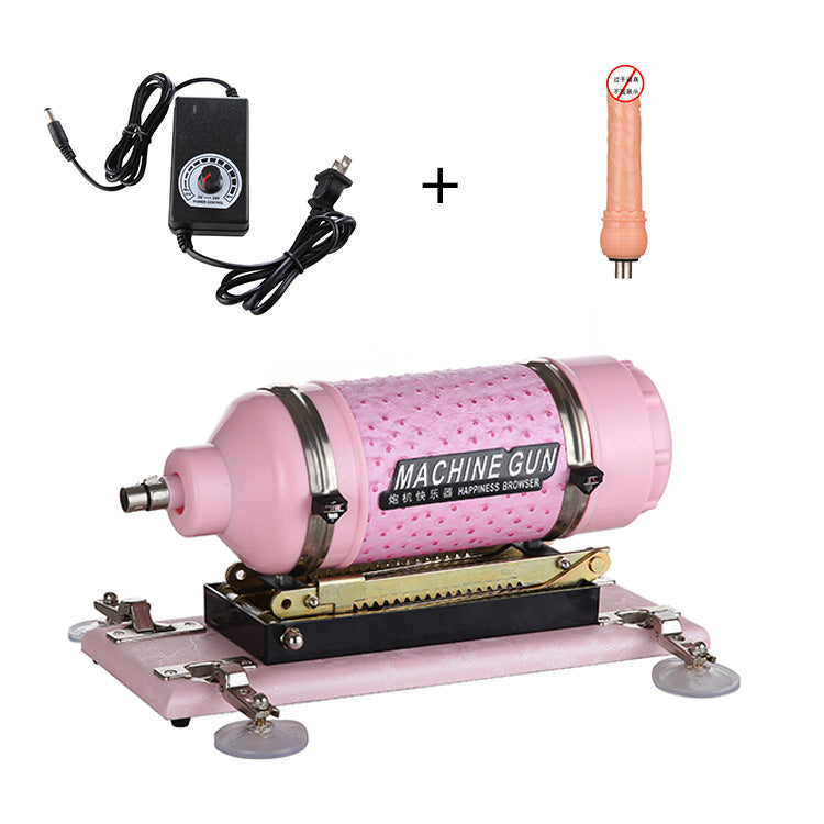 Automatic Sex Machine with 3.8inch Suction Cup Adapter and Dildo Attachments