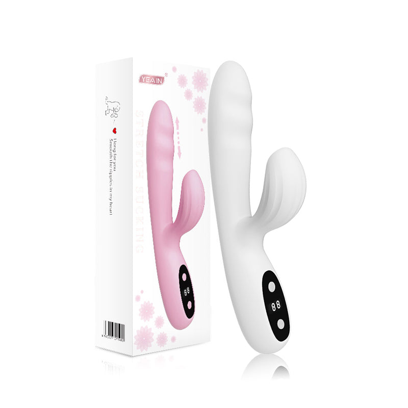 Lurevibe - 5-Frequency Sucking Stretching and Heating Female Vibrator